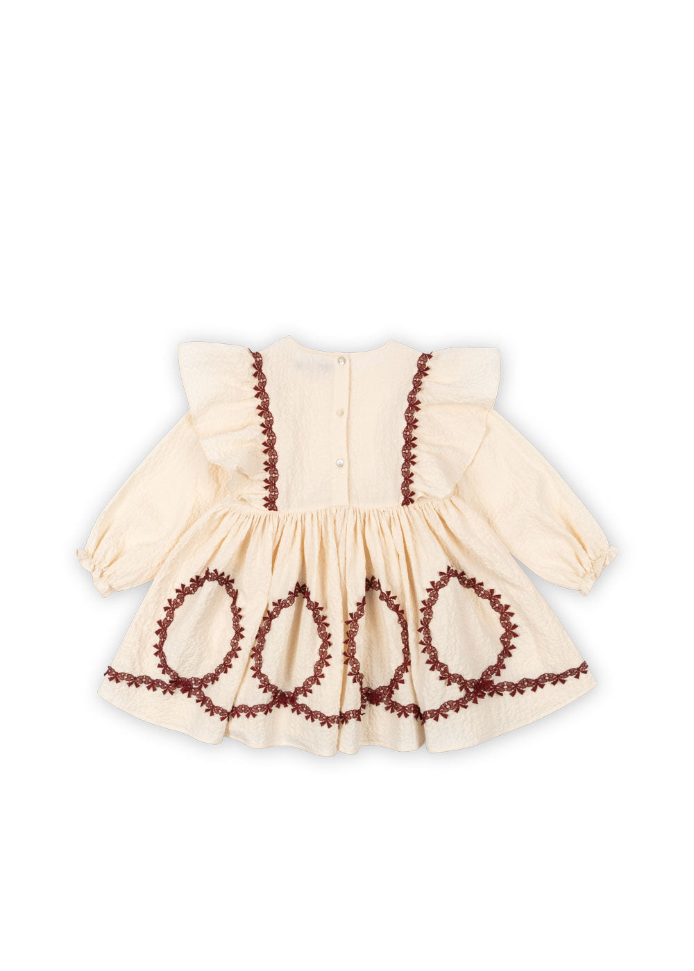 [Konges slojd] Fee Dress GOTS - Buttercream
