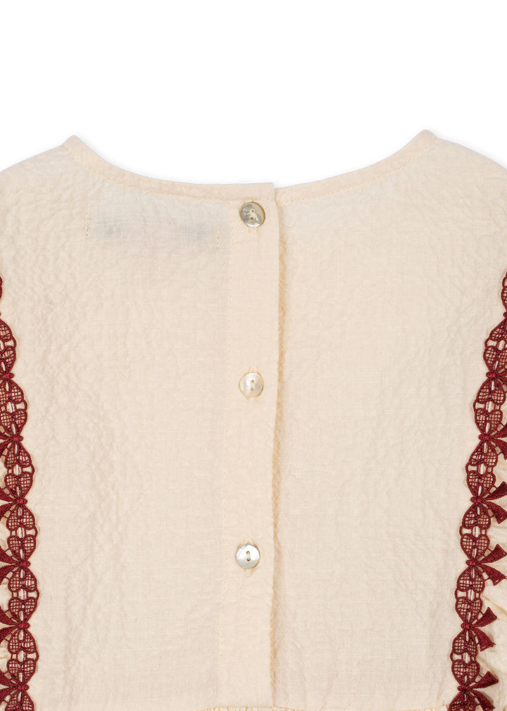 [Konges slojd] Fee Dress GOTS - Buttercream