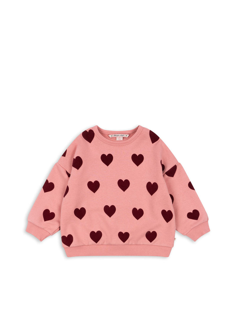 [Konges slojd] Lou Sweat Shirt OCS - Coeur