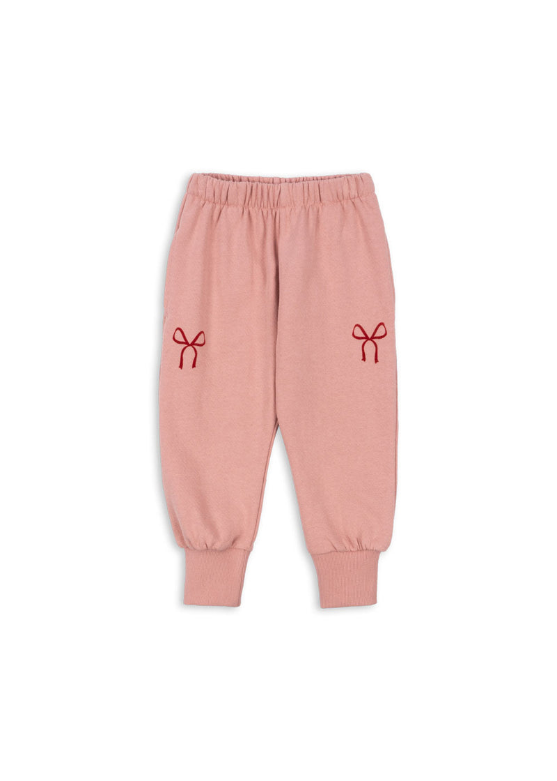 [Konges slojd] Loupy Lou Sweat Pants GOTS - Bow Rose