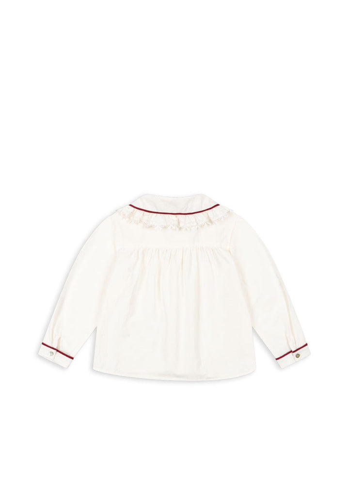 [Konges slojd] Ria Shirt GOTS - Cloud Dancer