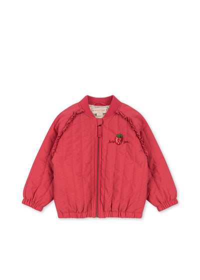 [Konges slojd] Juno Sparkle Bomber Jacket - Raspberry Wine