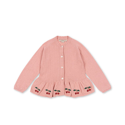 [Konges slojd] Cypres Cardigan GOTS - Mellow Rose