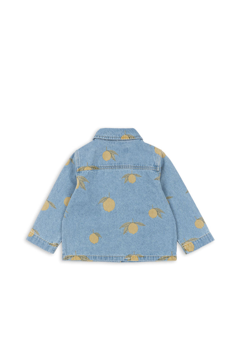 [Konges slojd] Magot Denim Shirt GOTS - Lemon Denim