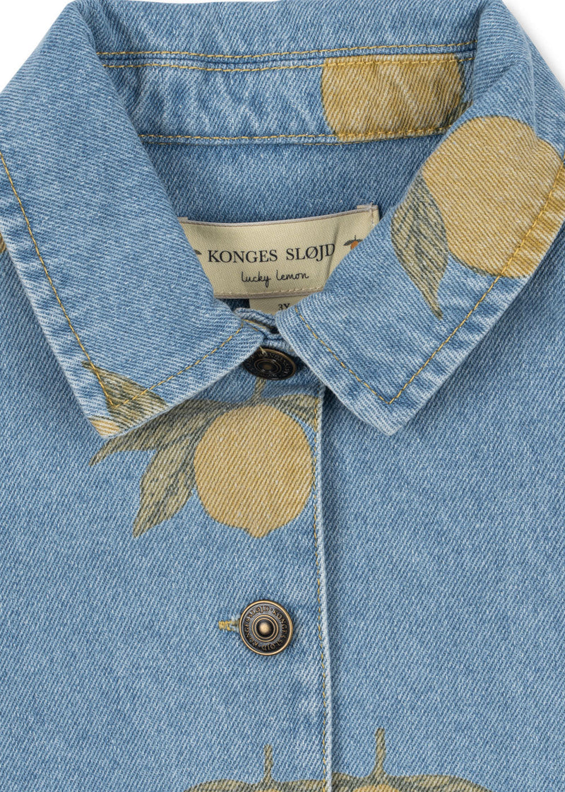 [Konges slojd] Magot Denim Shirt GOTS - Lemon Denim