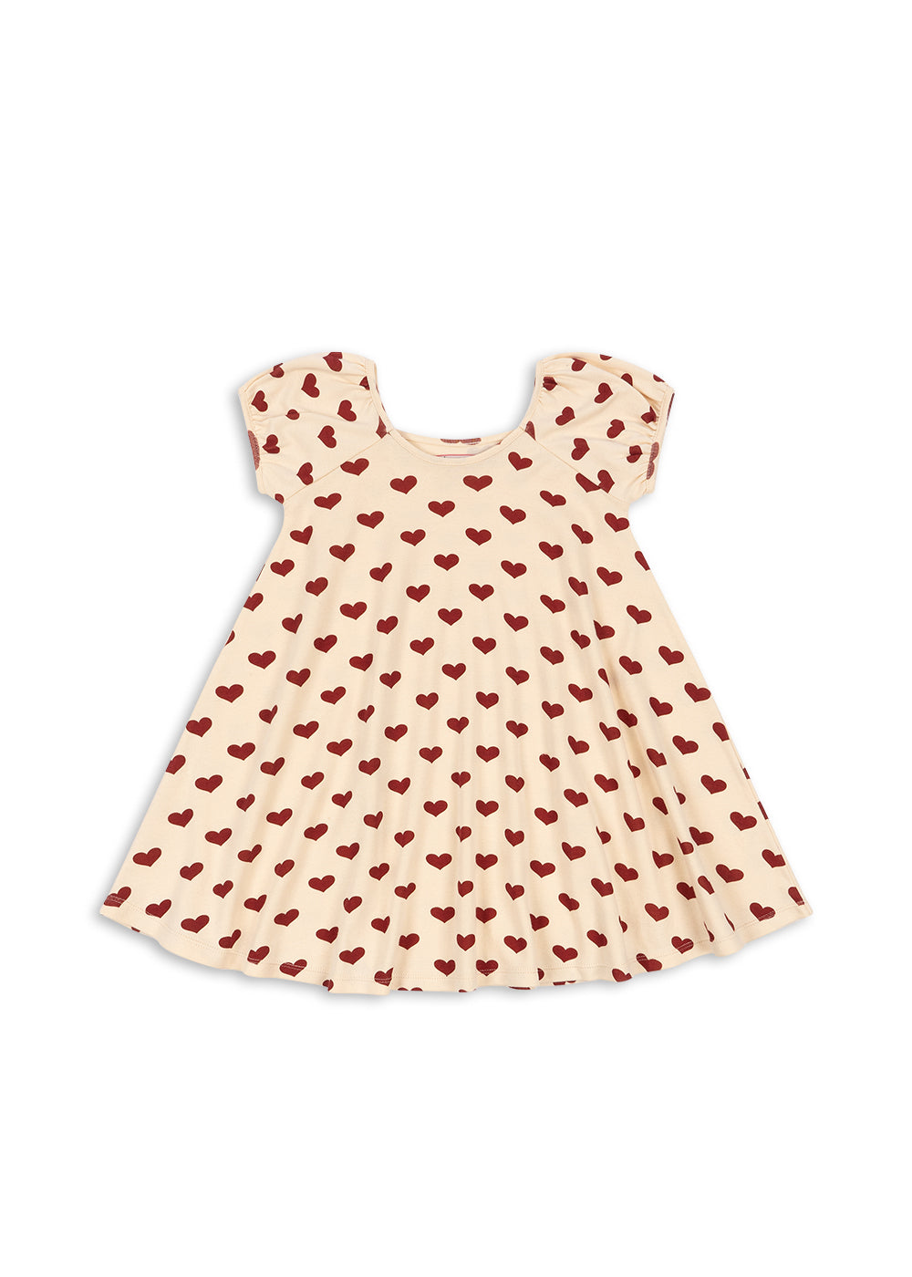 [Konges slojd] Classic SS Dress GOTS - Amour Rouge