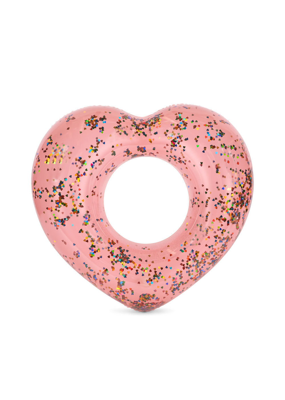 [Konge Slojd] Swim Ring Heart - Multi Heart Transparent