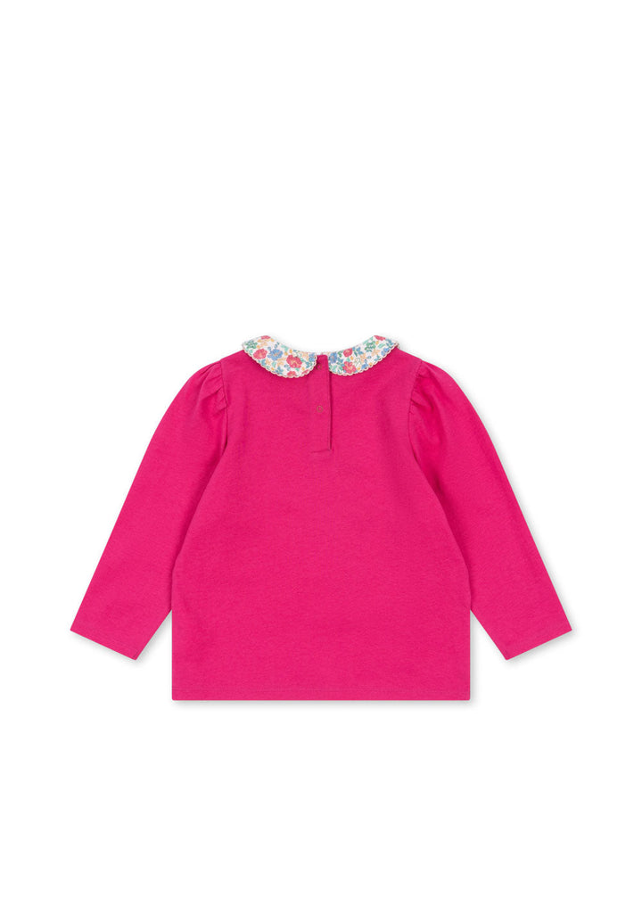 [Konges slojd] Babette Blouse GOTS - Viva Magenta
