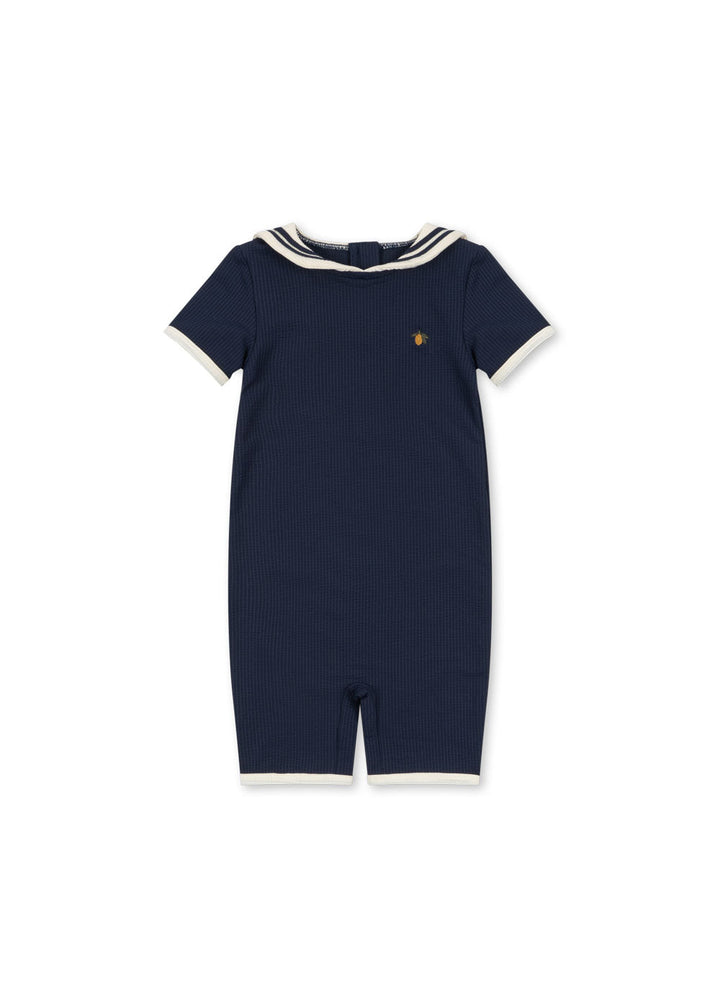 [Konges Slojd] Sailor Swim Onesie - Navy Blazer