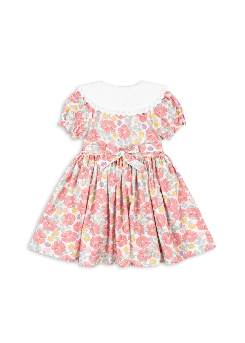 [Konges slojd] Coeur Collar Dress - Fleur Anglaise