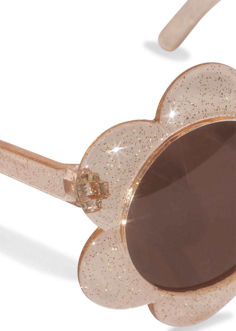 [Konges Sloejd] Sunglasses Baby Flower - Glitter Mist