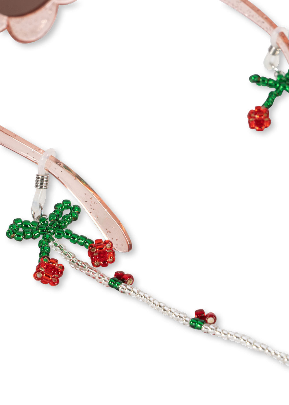[Konges Sloejd] Sunglasses Bead Chain Cherry - Multi