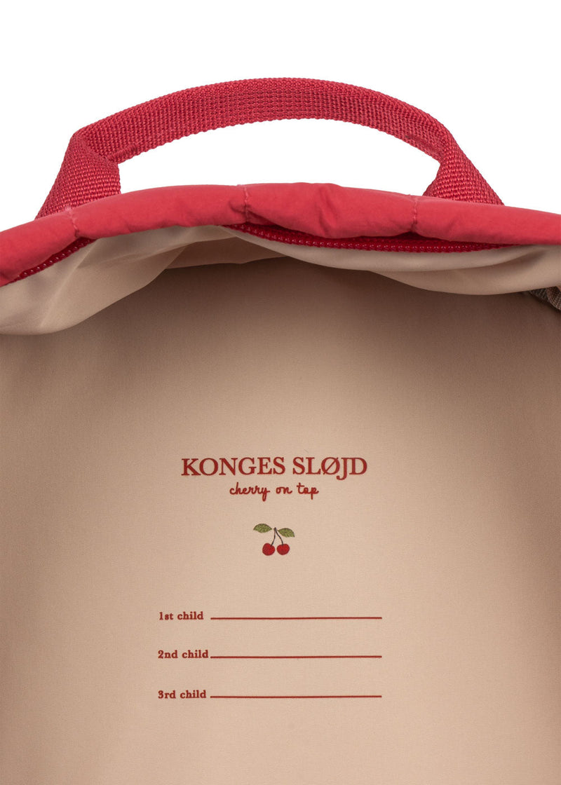 [Konges slojd] Juno Sparkle Backpack - Raspberry Wine