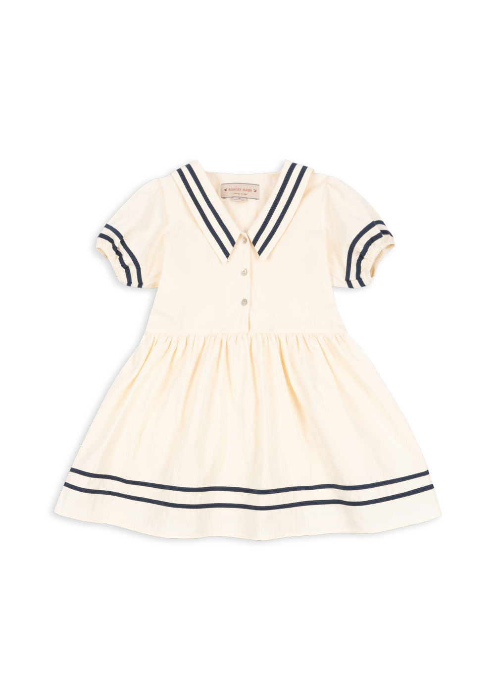 [Konges slojd] Allie Sailor Dress GOTS - Optic White