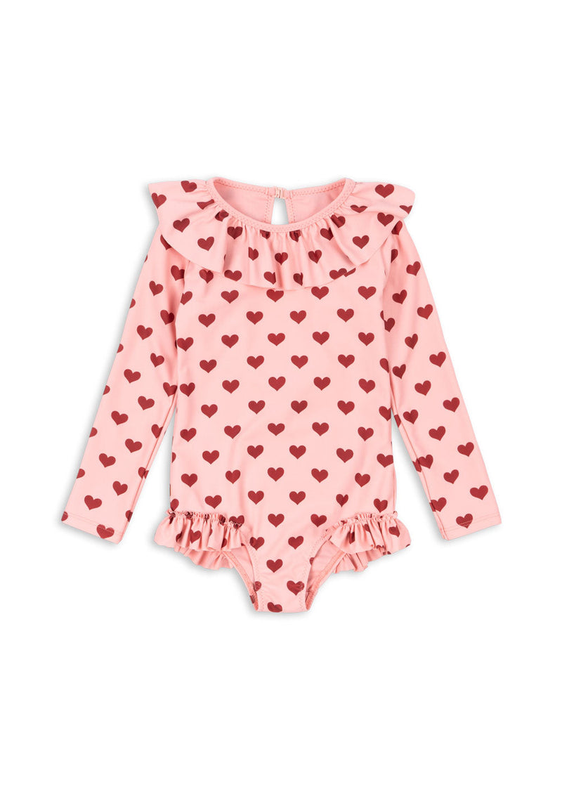 [Konges slojd] Manuca LS Swimsuit GRS - Amour Pink