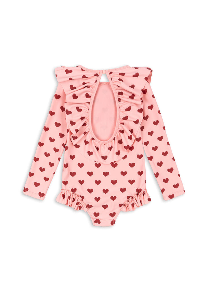 [Konges slojd] Manuca LS Swimsuit GRS - Amour Pink