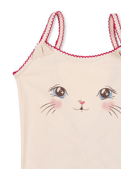[Konges slojd] Kitty Swimsuit GRS - Soft Pink