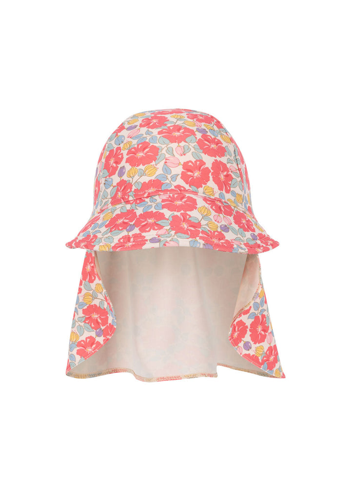 [Konges slojd] Manuca Frill Sun Hat GRS - Rose Anglaise