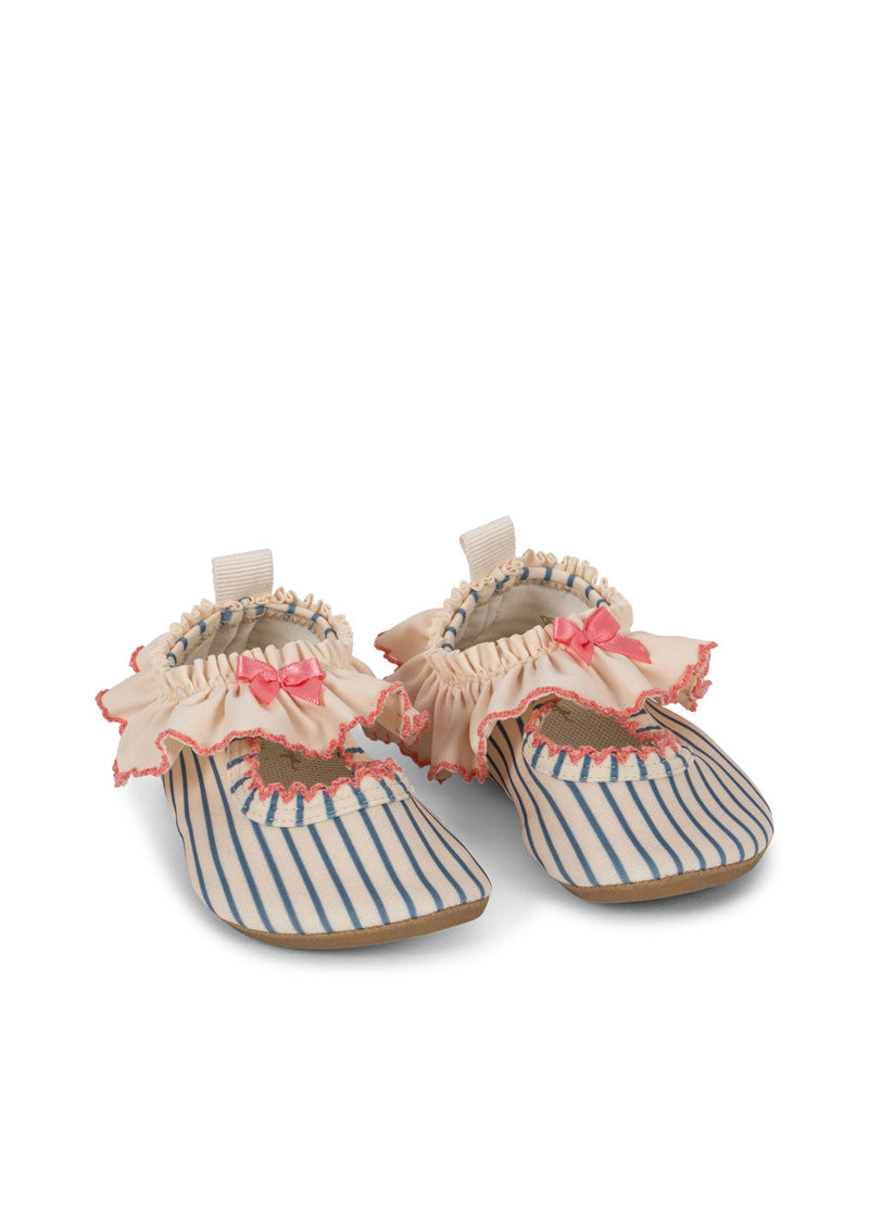 [Konges slojd] Gina Frill Swim Shoes - Blue Stripe