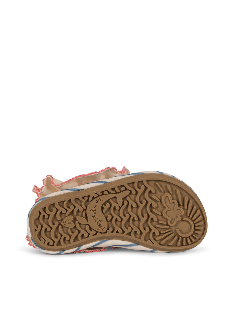 [Konges slojd] Gina Frill Swim Shoes - Blue Stripe