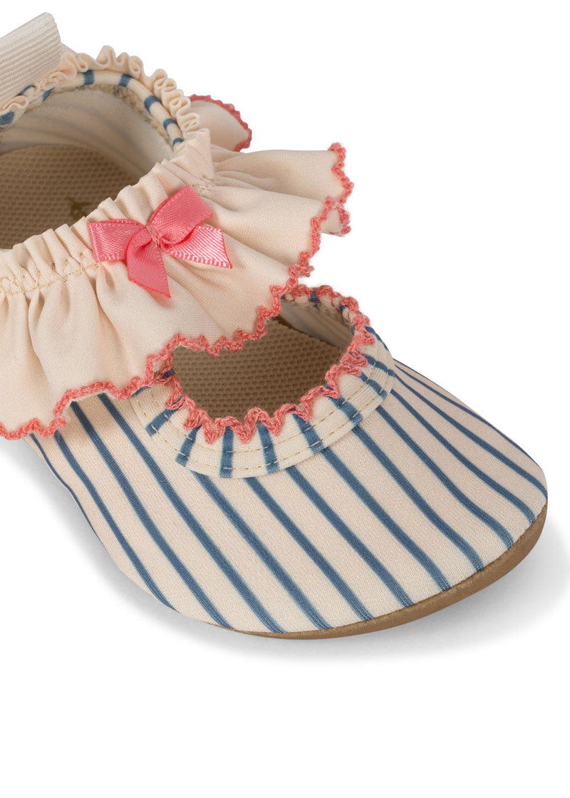 [Konges slojd] Gina Frill Swim Shoes - Blue Stripe