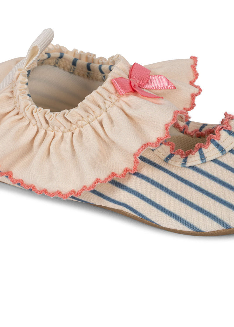 [Konges slojd] Gina Frill Swim Shoes - Blue Stripe