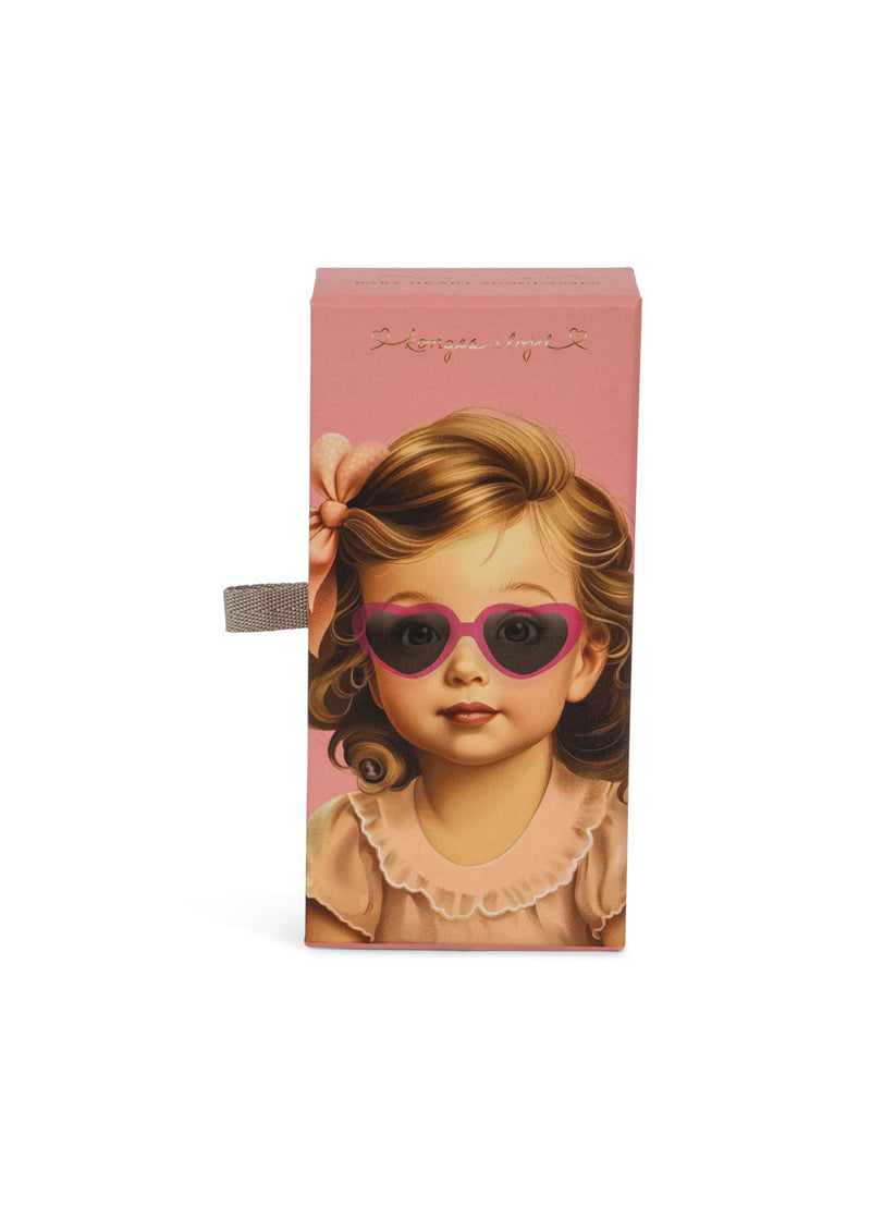 [Konges Sloejd] Sunglasses Baby Heart - Pink Multi