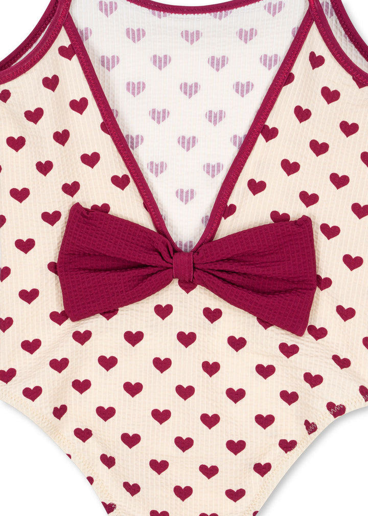 [Konges Slojd] Bowie Swimsuit - Coeur Sangria