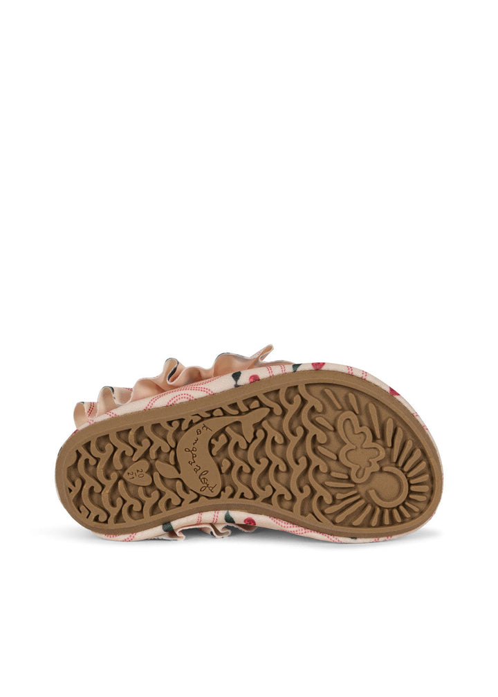 [Konges slojd] Merle Frill Swim Shoes - Cherry Pink Motif