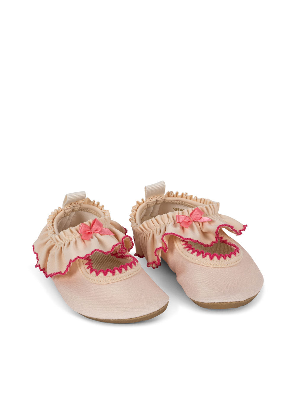 [Konges slojd] Kitty Frill Swim Shoes - Soft Pink