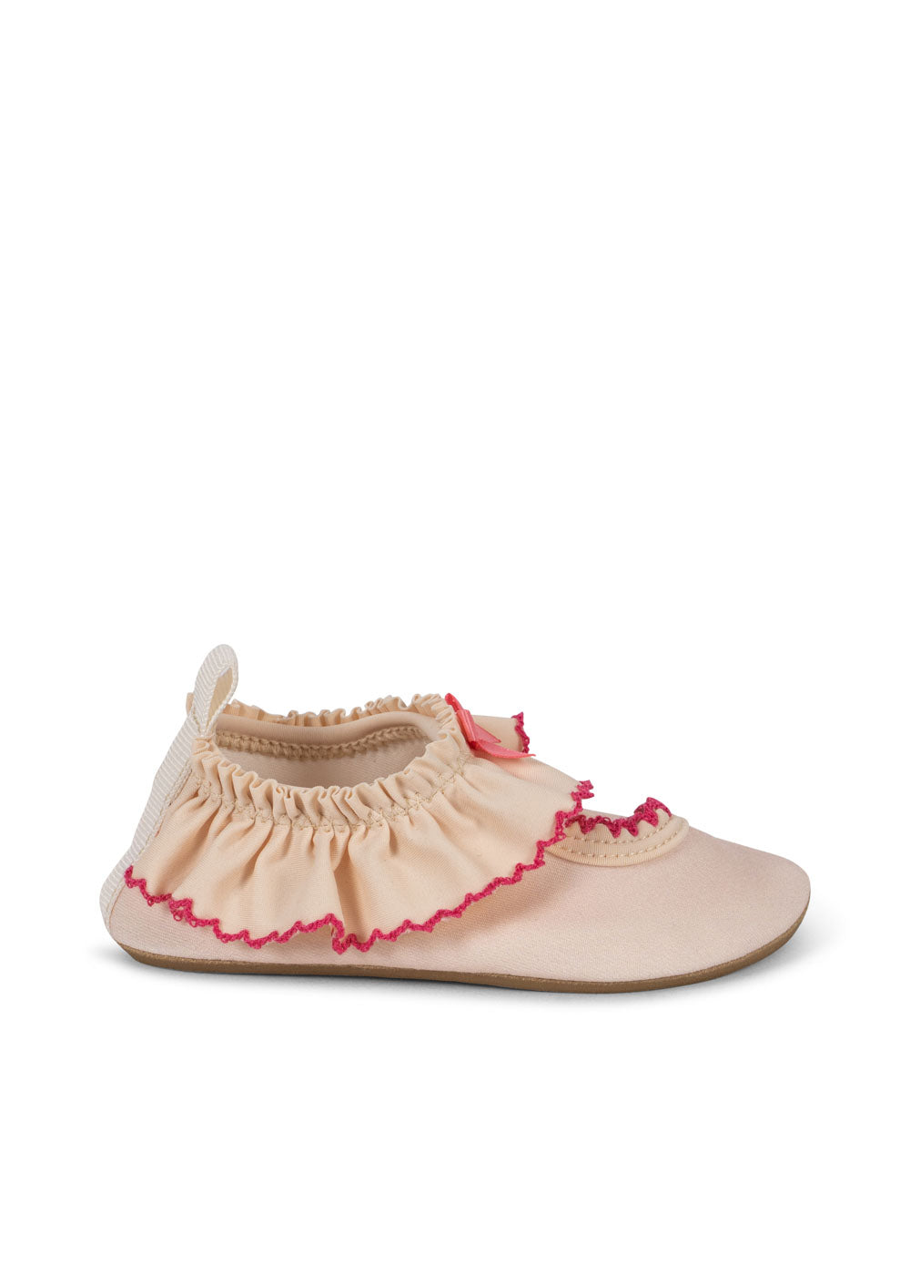 [Konges slojd] Kitty Frill Swim Shoes - Soft Pink