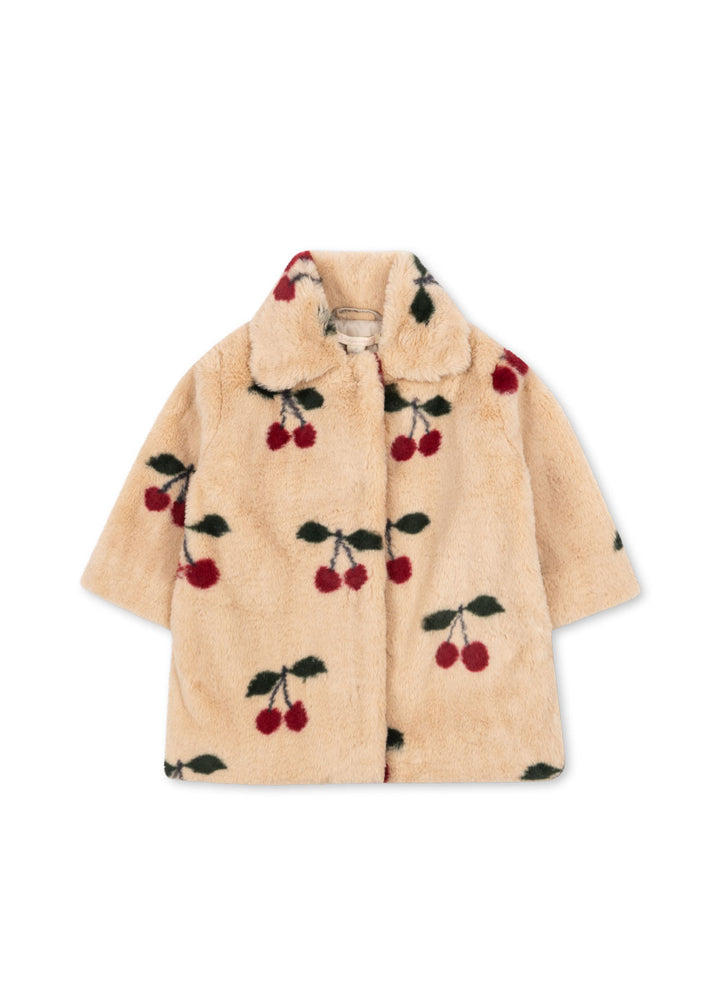 [Konges slojd] Fyzzie Coat GRS - Ma Grande Cerise