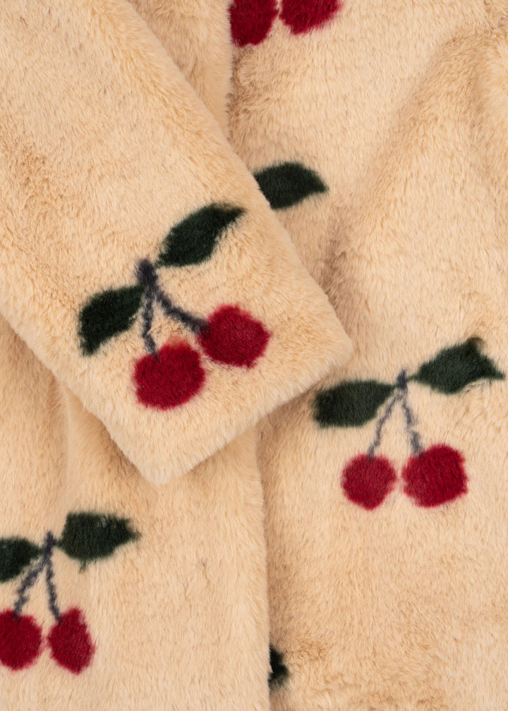 [Konges slojd] Fyzzie Coat GRS - Ma Grande Cerise