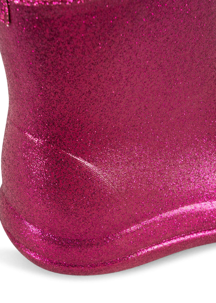 [Konges slojd] Luc Lightweight Glitter Rain Boots - Sangria