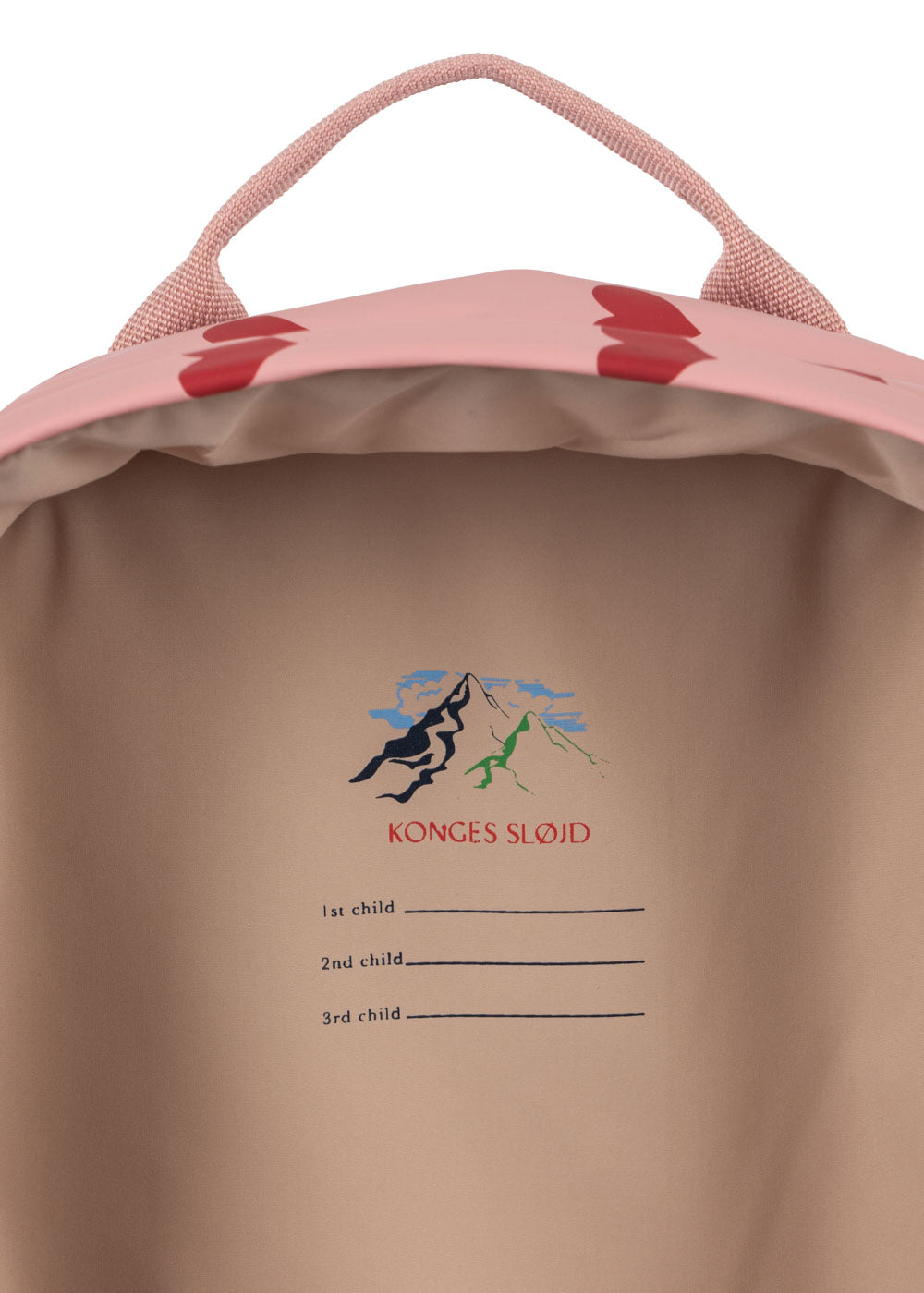 [Konges slojd] Rainy Kids Backpack MiDI - Amour Pink