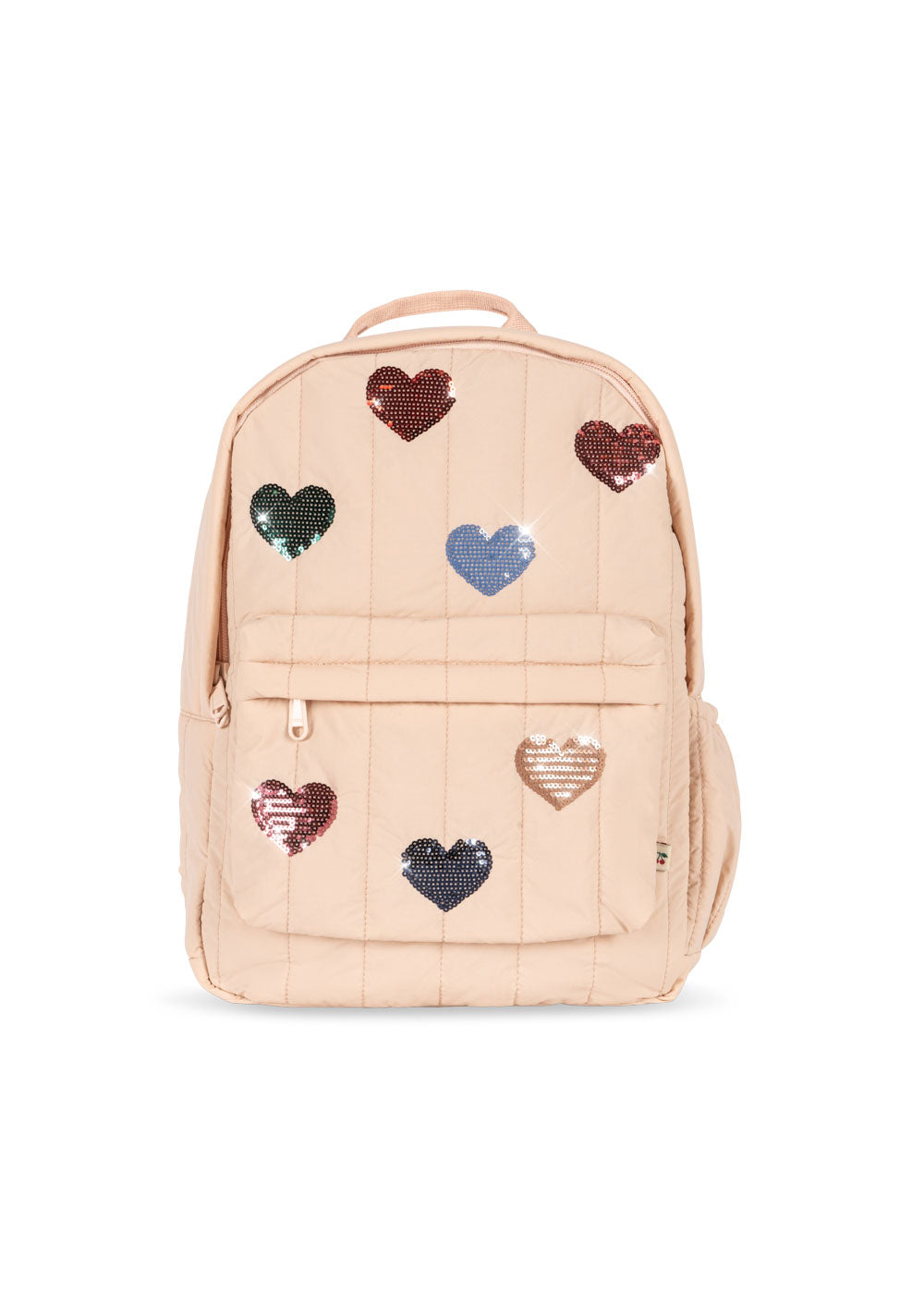[Konges slojd] Juno Quilted Sequin Backpack - Cameo Rose