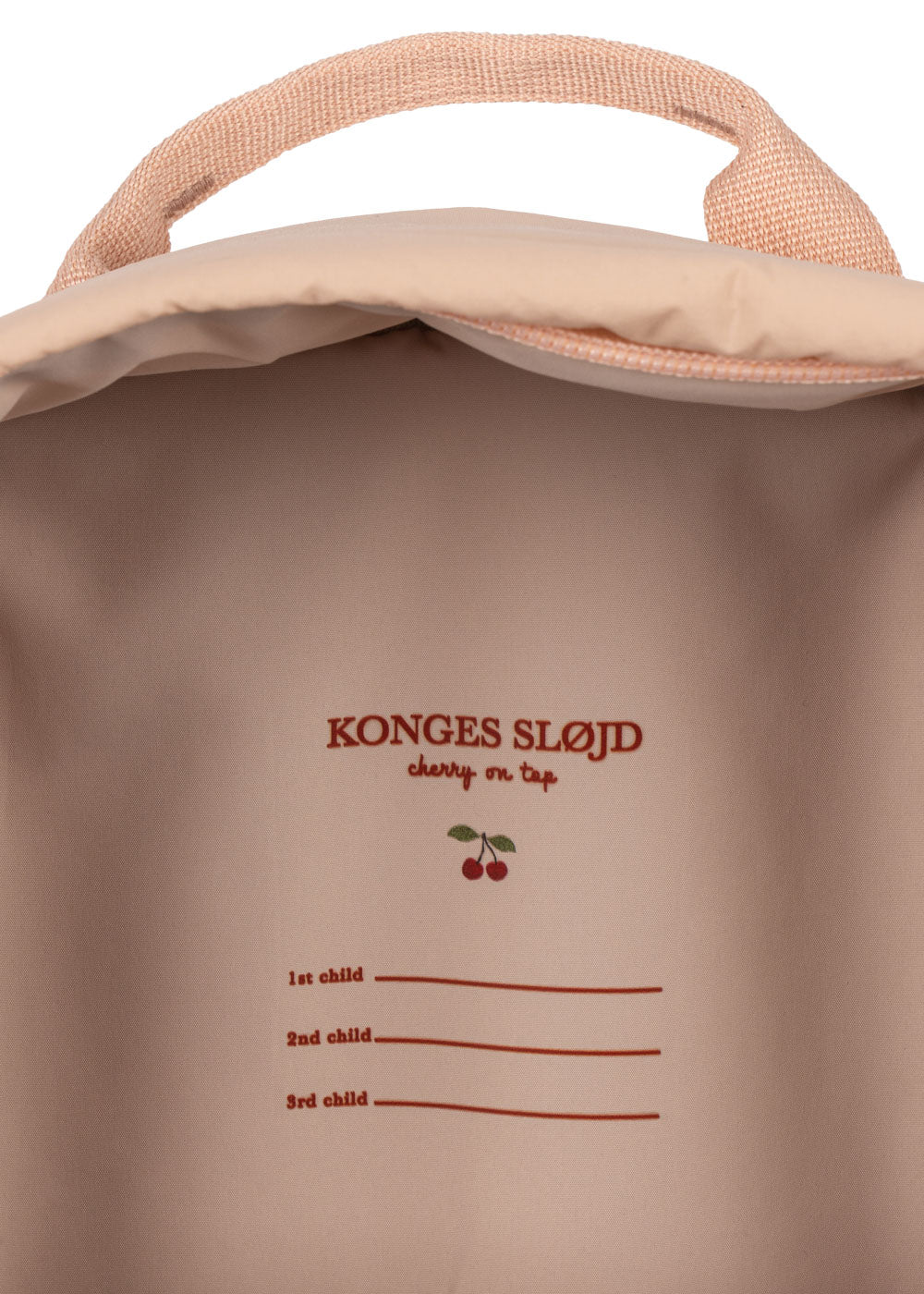 [Konges slojd] Juno Quilted Sequin Backpack - Cameo Rose