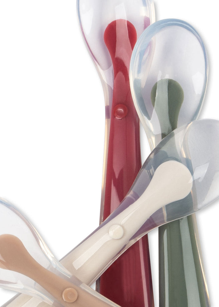[Konges slojd] 4pack Feeding Spoon - Forest Mix