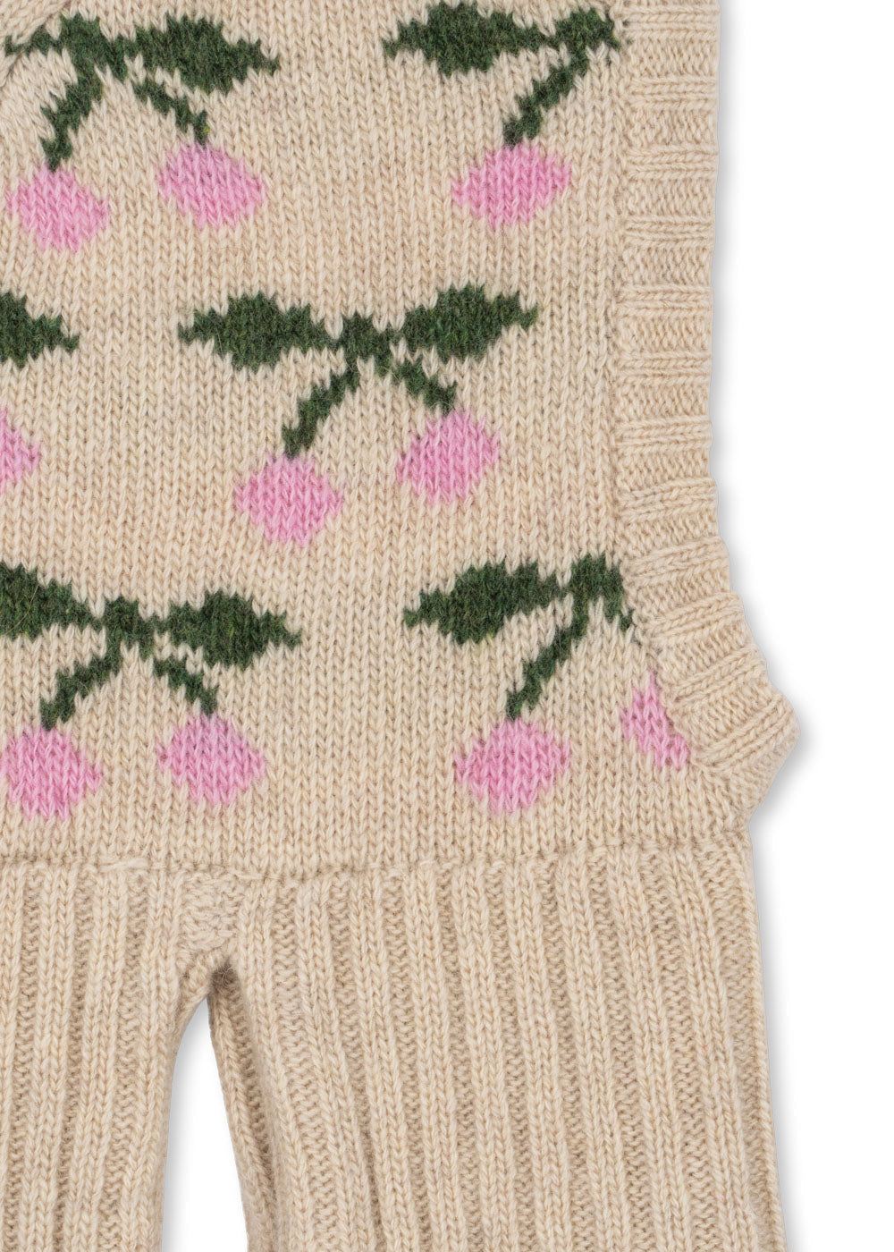 [Konges slojd] Belou Knit Balaclava - Cherry