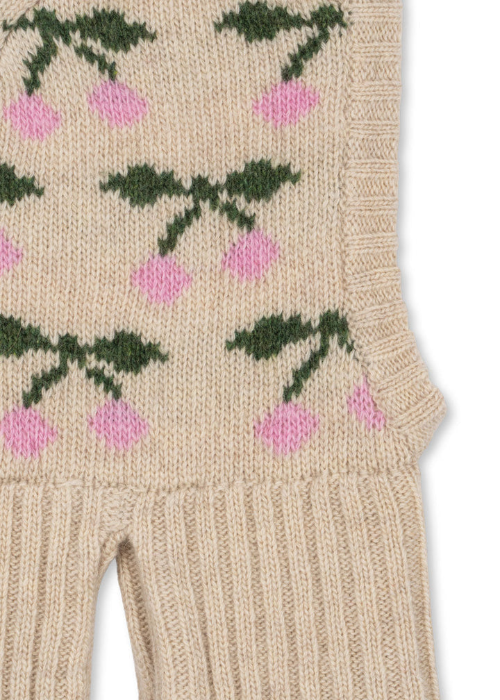 [Konges slojd] Belou Knit Balaclava - Cherry