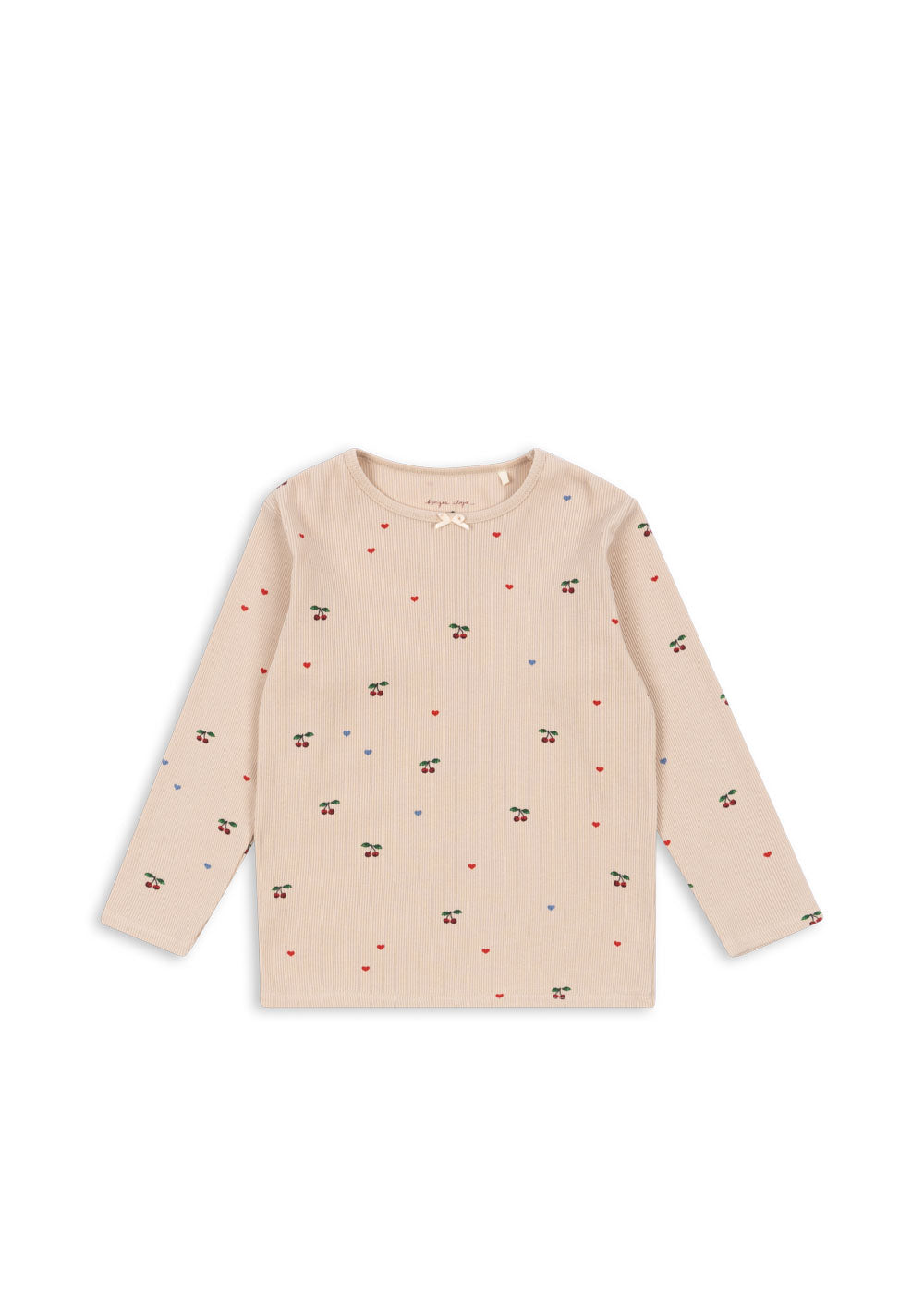 [Konges slojd] Ella LS Tee GOTS - Cherry Coeur Blush