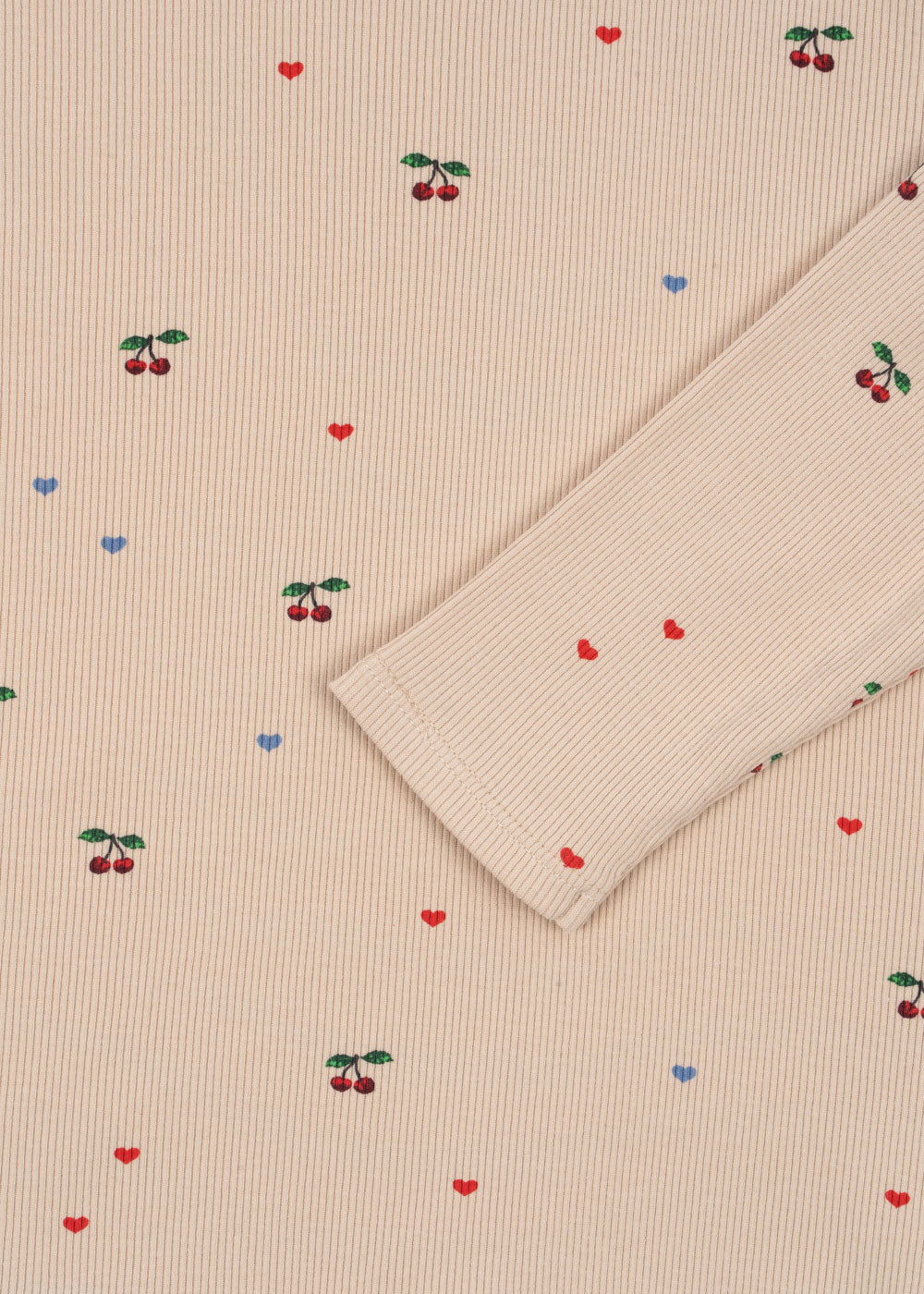 [Konges slojd] Ella LS Tee GOTS - Cherry Coeur Blush