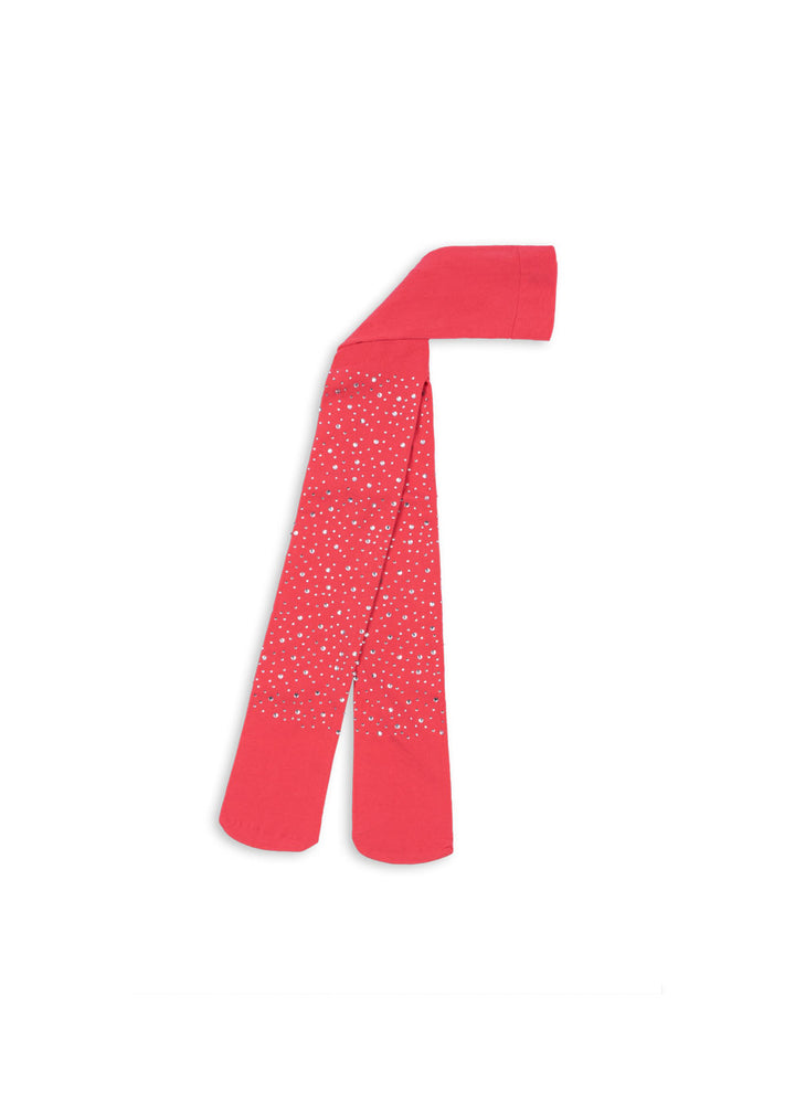 [Konges slojd][3-7Y]Glam stockings - Amour Pink