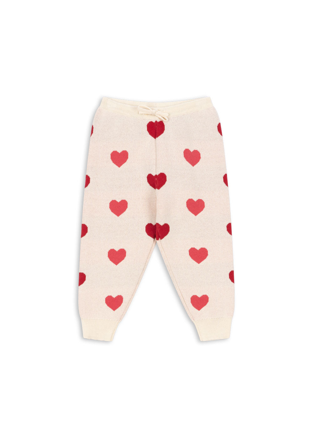 [Konges slojd] Lapis Knit Pants GOTS - Coeur Colore Duo Pink