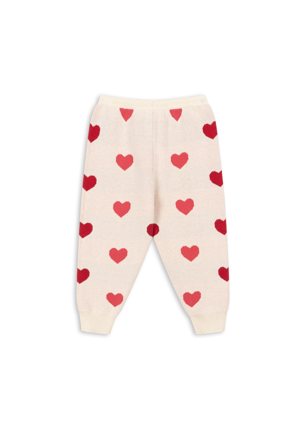 [Konges slojd] Lapis Knit Pants GOTS - Coeur Colore Duo Pink