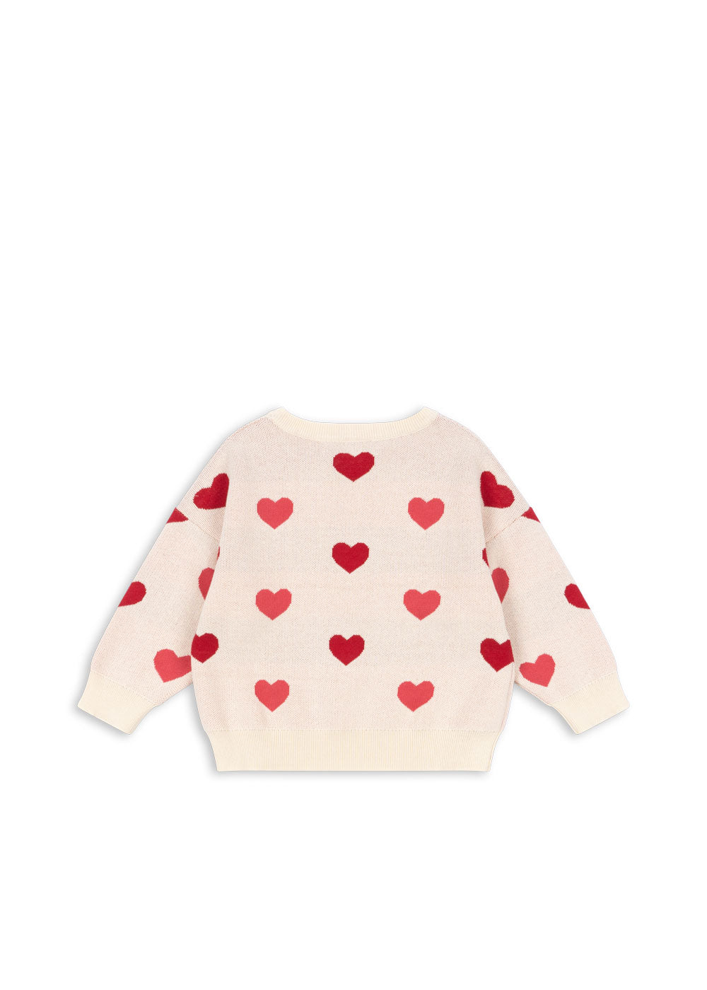 [Konges slojd] Lapis Knit Sweater GOTS - Coeur Colore Duo Pink