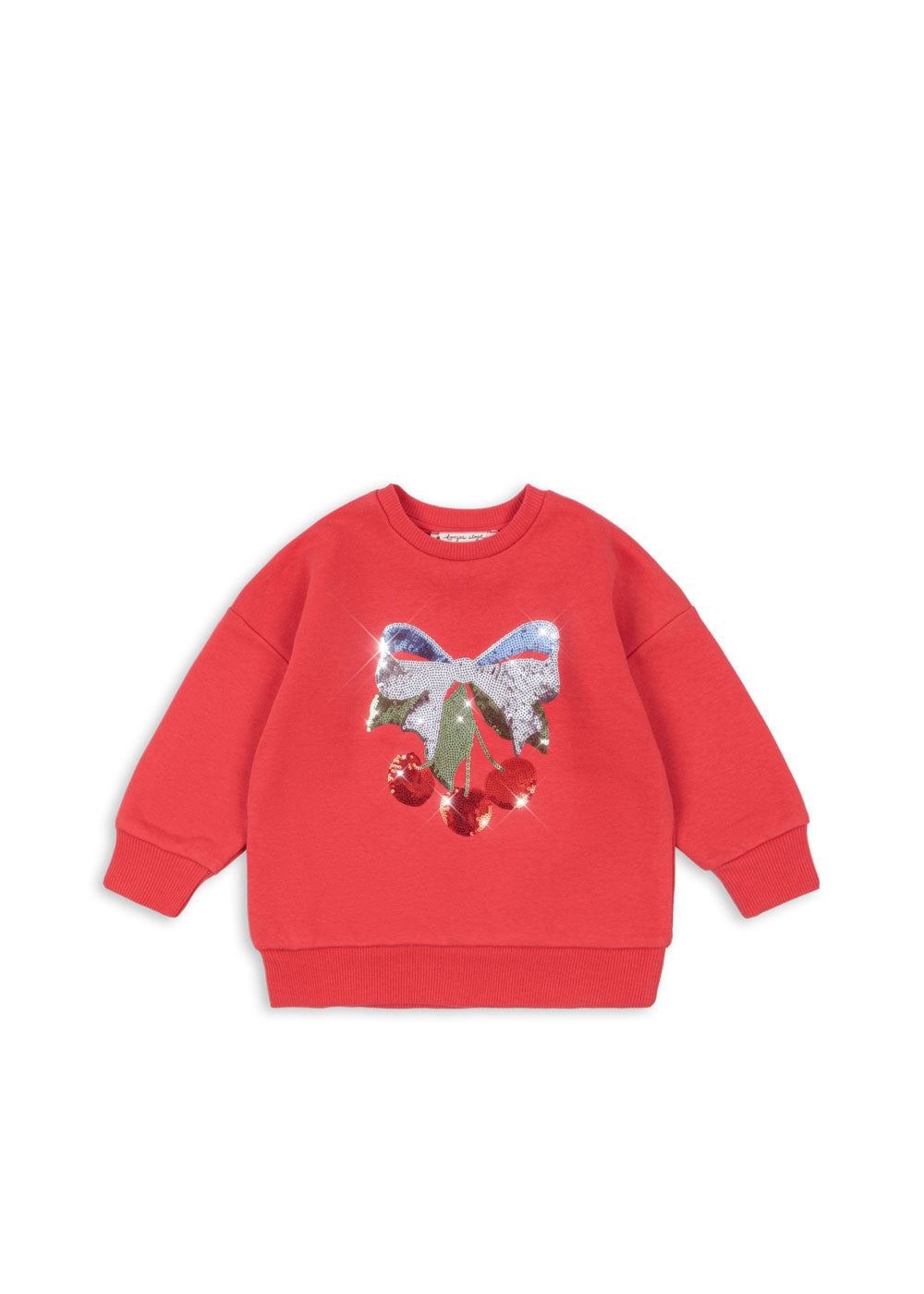 [Konges slojd] Lou Sequin Sweat Shirt - winterberry