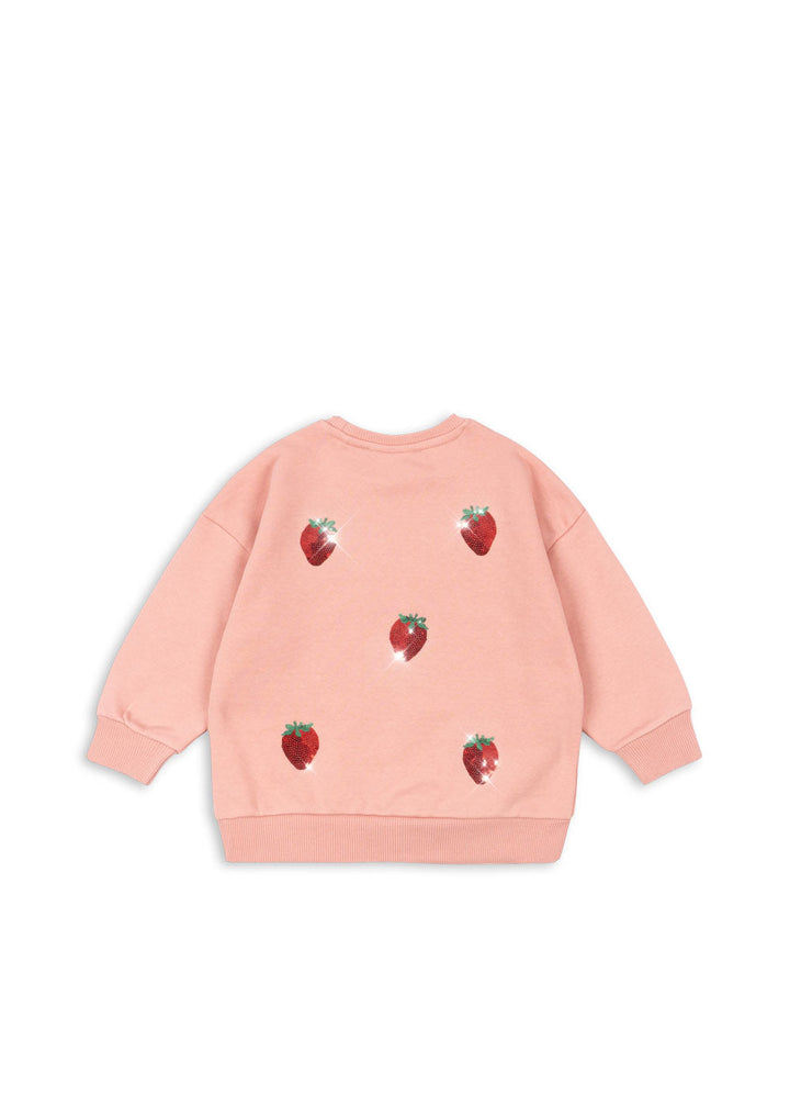 [Konges slojd] Lou Sequin Sweat Shirt - Mellow Rose