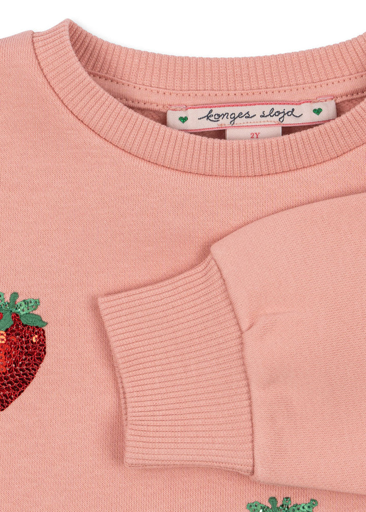 [Konges slojd] Lou Sequin Sweat Shirt - Mellow Rose