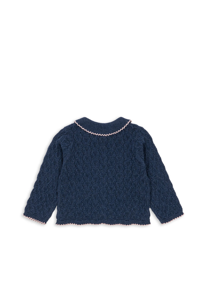 [Konges slojd] Rosier Cardigan - Ensign Blue